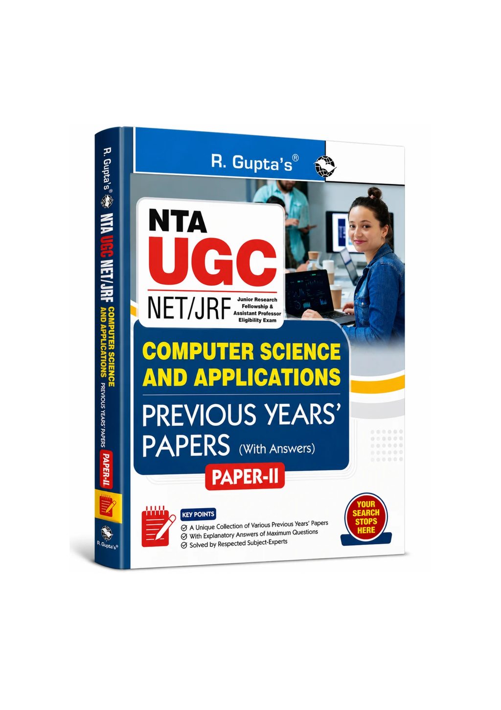 R. Gupta's NTA UGC NET/JRF Computer Science and Applications Previous Years' Papers (Paper-II) with Answers (English Medium)