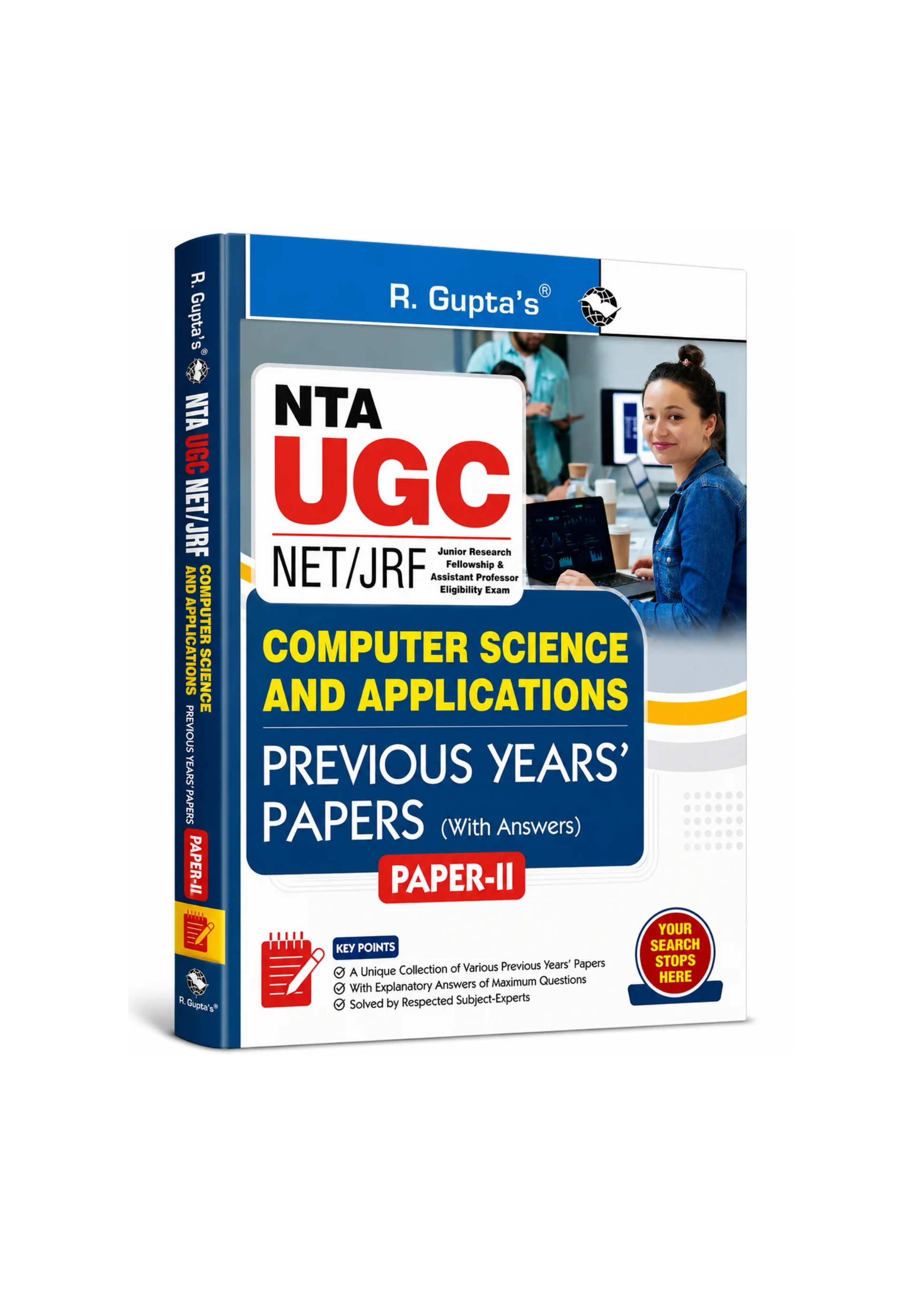 R. Gupta's NTA UGC NET/JRF Computer Science and Applications Previous Years' Papers (Paper-II) with Answers (English Medium)