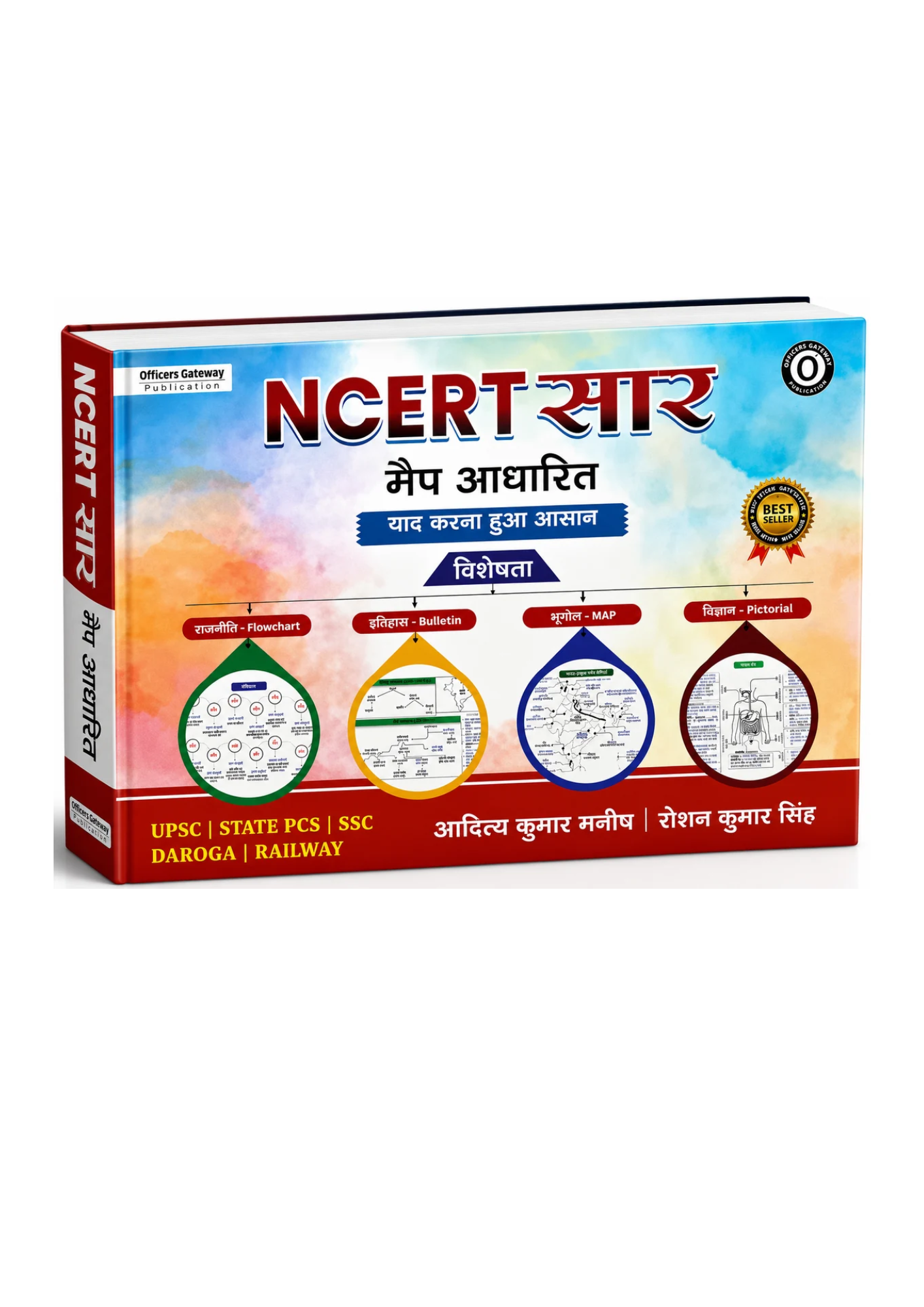 Officers Gateway - NCERT Saar (Map Based) NCERT Notes – Yaad Karna Hua Aasaan (Hindi Medium)