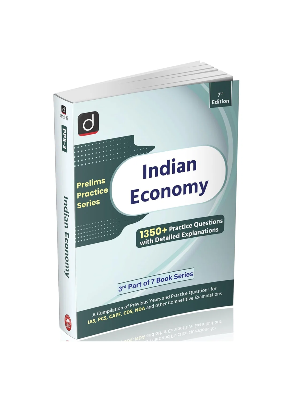 Drishti IAS Indian Economy Prelims Practice Series (PPS-3) 7th Edition | 1350+ Questions | UPSC 2026 | English Medium