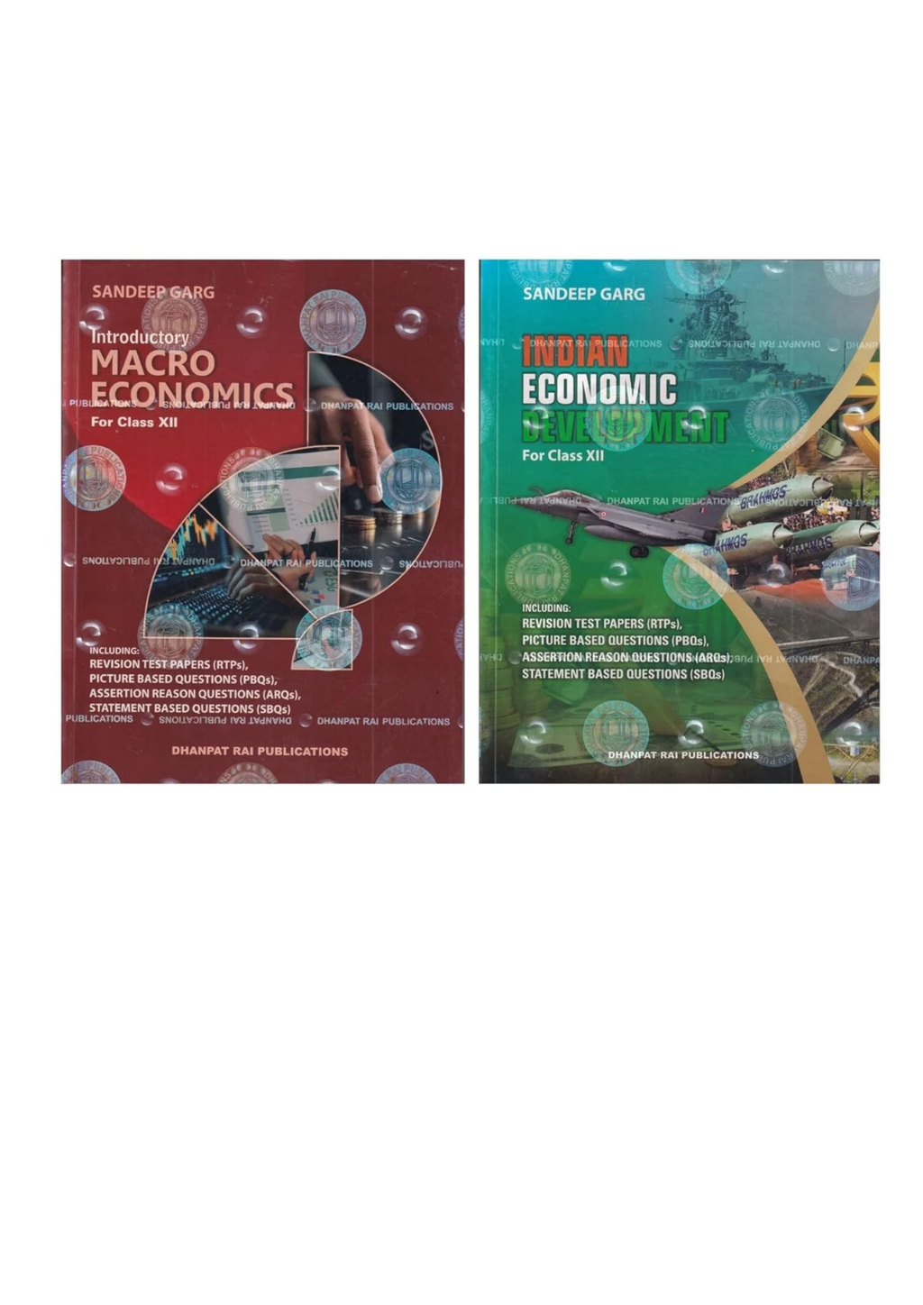 Dhanpat Rai – Economics(Indian economic development & Introductory macro Set of 2 Books) class 12th by Sandeep Garg  | 2026-27 (English Medium)