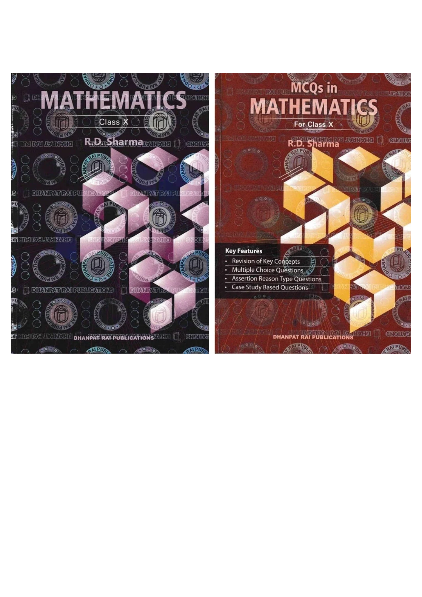 Dhanpat Rai Mathematics +(MCQ) Class 10 by R D Sharma |2025-26| (English Medium)