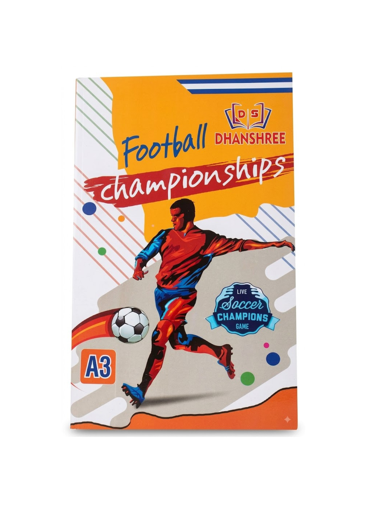 Dhanshree Rough A3 Notebook – 500 Pages (Ruled)