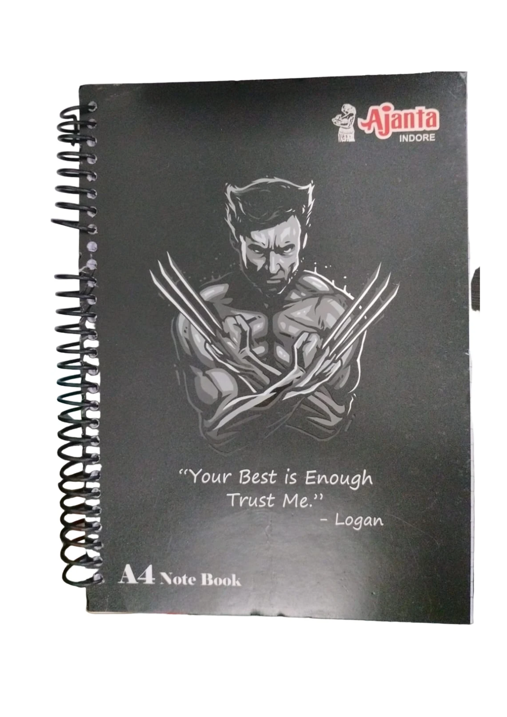 Ajanta Spiral Notebook (A4 Size, 100 Pages) Ruled