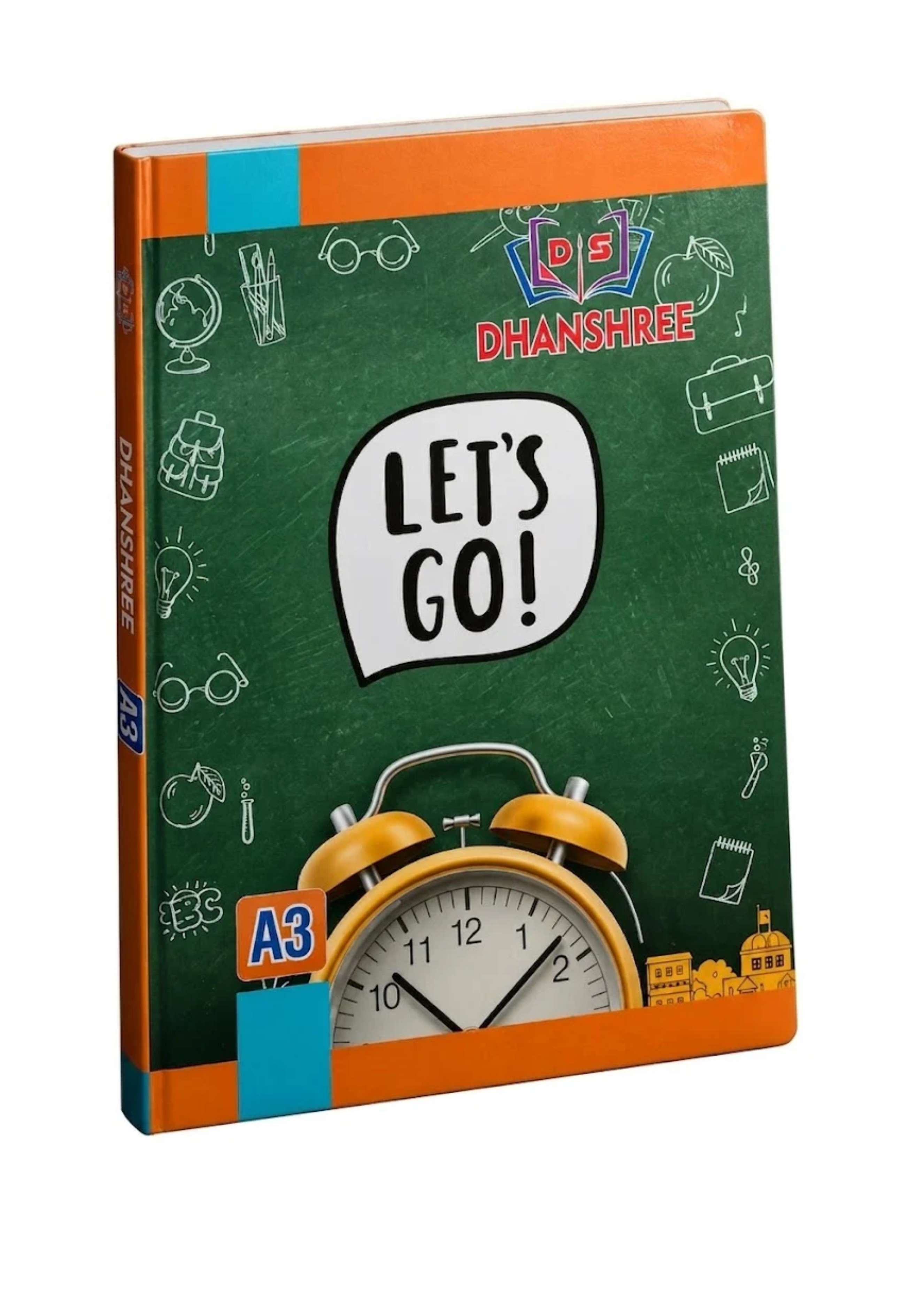 Dhanshree A3 Rough Notebook (20 × 29 cm) – 200 Pages