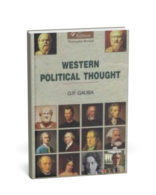 National Paperbacks – Western Political Thought (4th Edition) by O.P. Gauba [English]