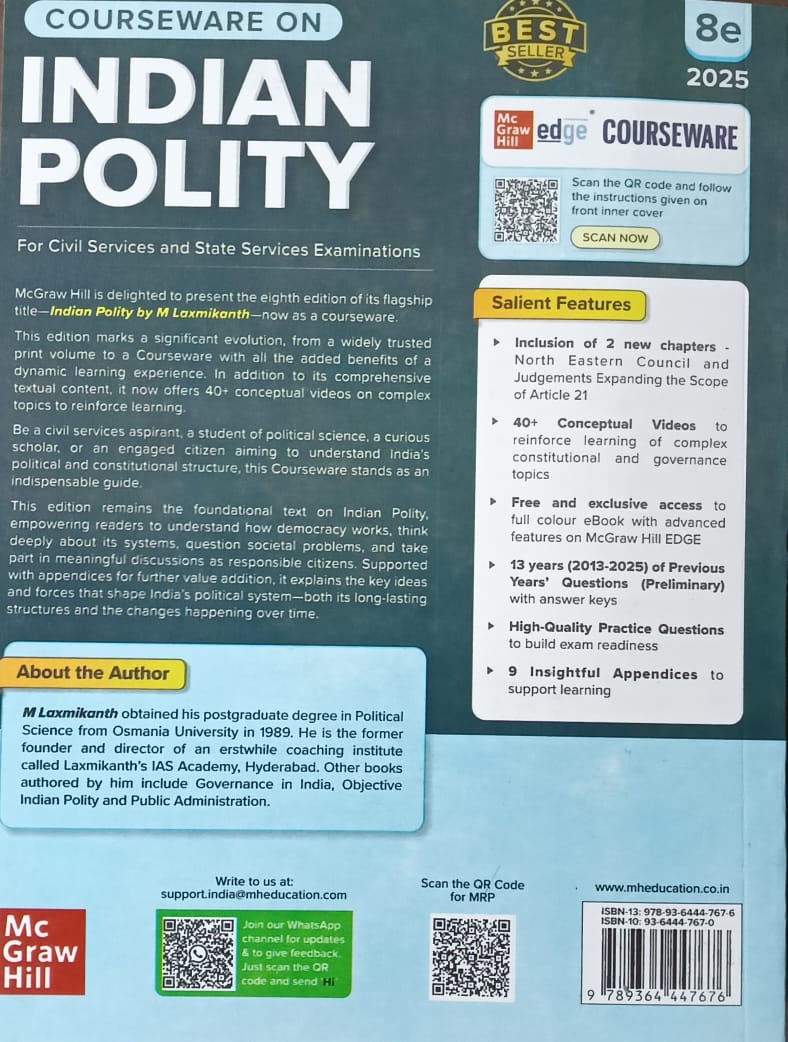 Indian Polity by M. Laxmikanth