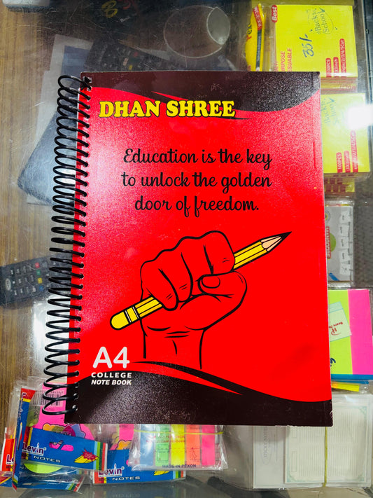 Spiral Notebook 400 Pages