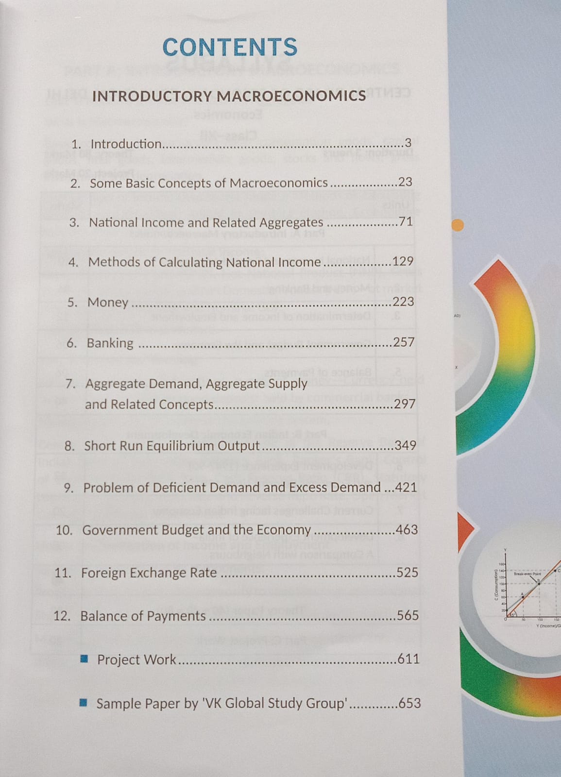 VK Introductory Macroeconomics Class 12 | T.R. Jain & V.K. Ohri | English Medium |2026-27