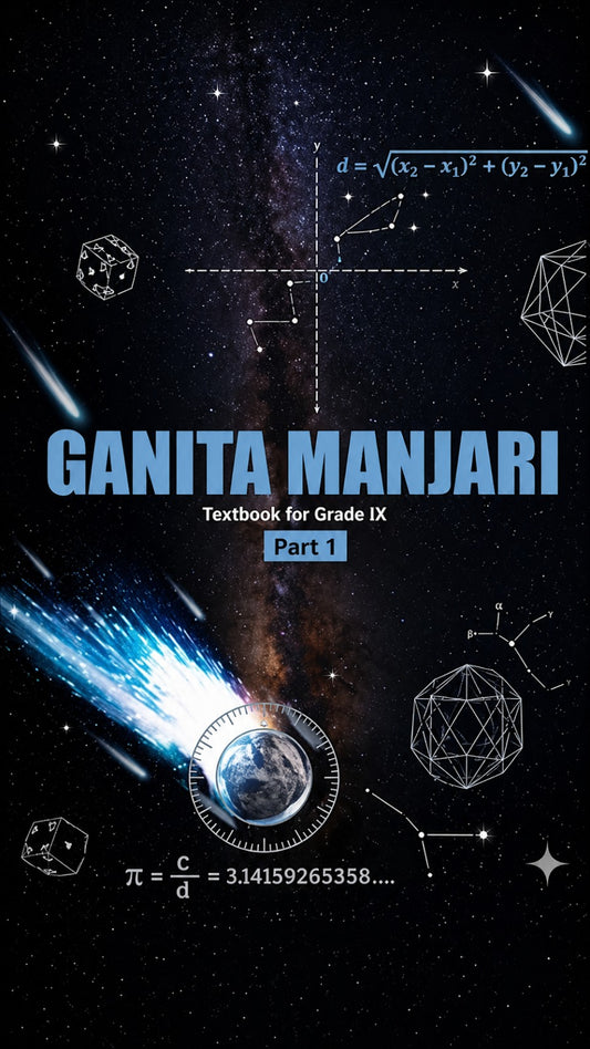 (Pre Oder) Ganita Manjari Class 9th Mathematics (NCERT) 2026–27 Edition | (English Medium)