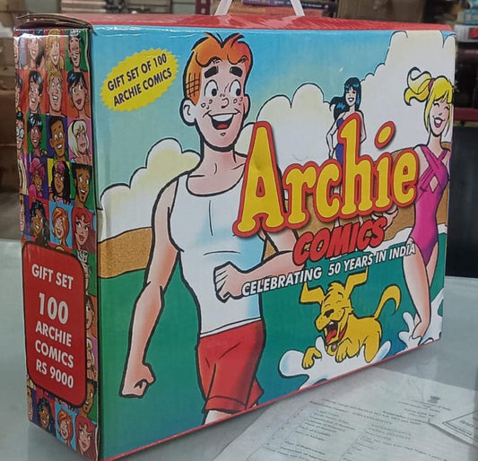 Archie Comics Gift Set of 100 Comics | Collector's Box Set | Celebrating 50 Years in India (Paperback)
