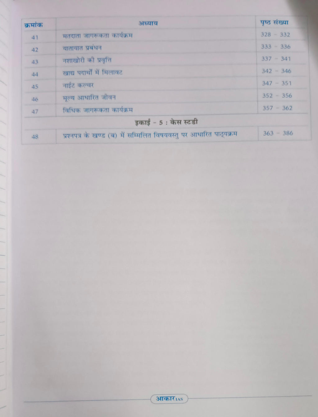 Aakar IAS MPPSC Mains Paper-4 | Part-2 | Unit 1, 2, 3, 4 & 5 | Udyamita, Prabandhan evam Vyaktitva Vikas (Hindi Medium)