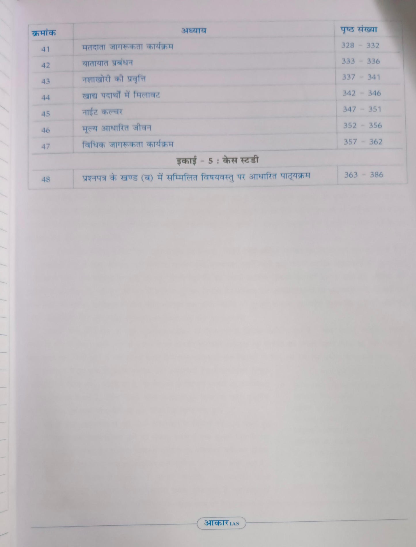 Aakar IAS MPPSC Mains Paper-4 | Part-2 | Unit 1, 2, 3, 4 & 5 | Udyamita, Prabandhan evam Vyaktitva Vikas (Hindi Medium)