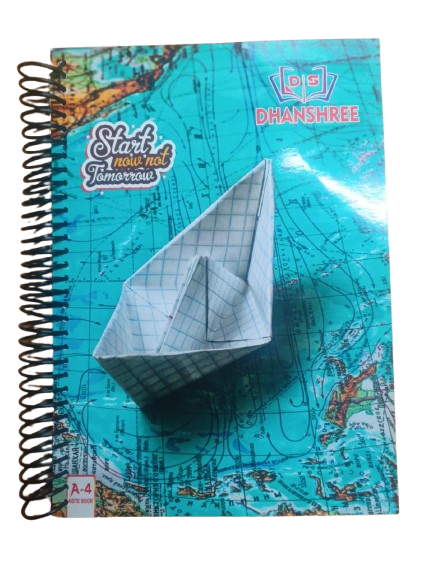 Spiral 400 Pages (UnRuled)
