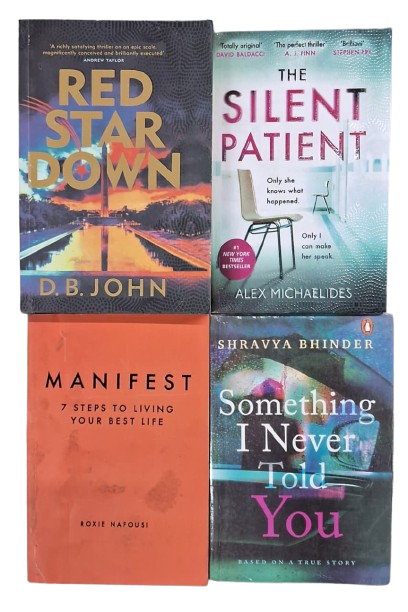 Mystery, Crime & Suspense Collection set (4 Books) English Novels