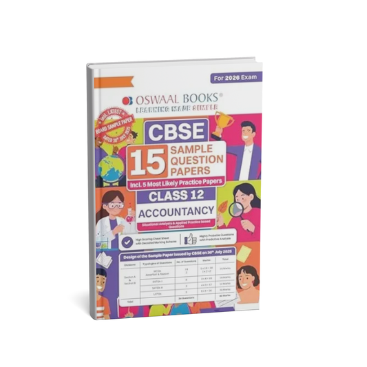 Oswaal Class 12 Accountancy Sample Question Papers 2025 [English]
