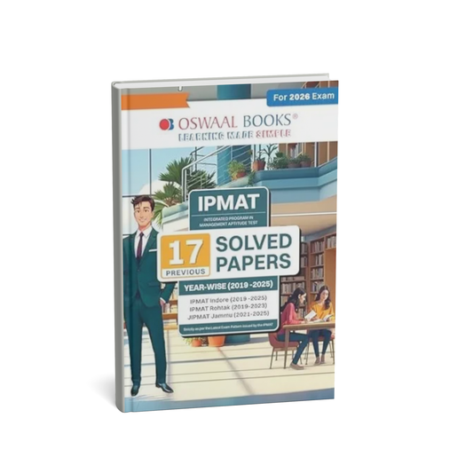 Oswaal IPMAT 17 Solved Papers [English]