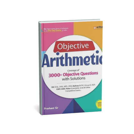 Arihant Publication – Objective Arithmetic | 3000+ Objective Question [English Medium]