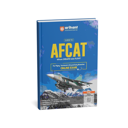 Arihant Publication – Guide to AFCAT for Flying, Technical and Ground Duty Branches [English]