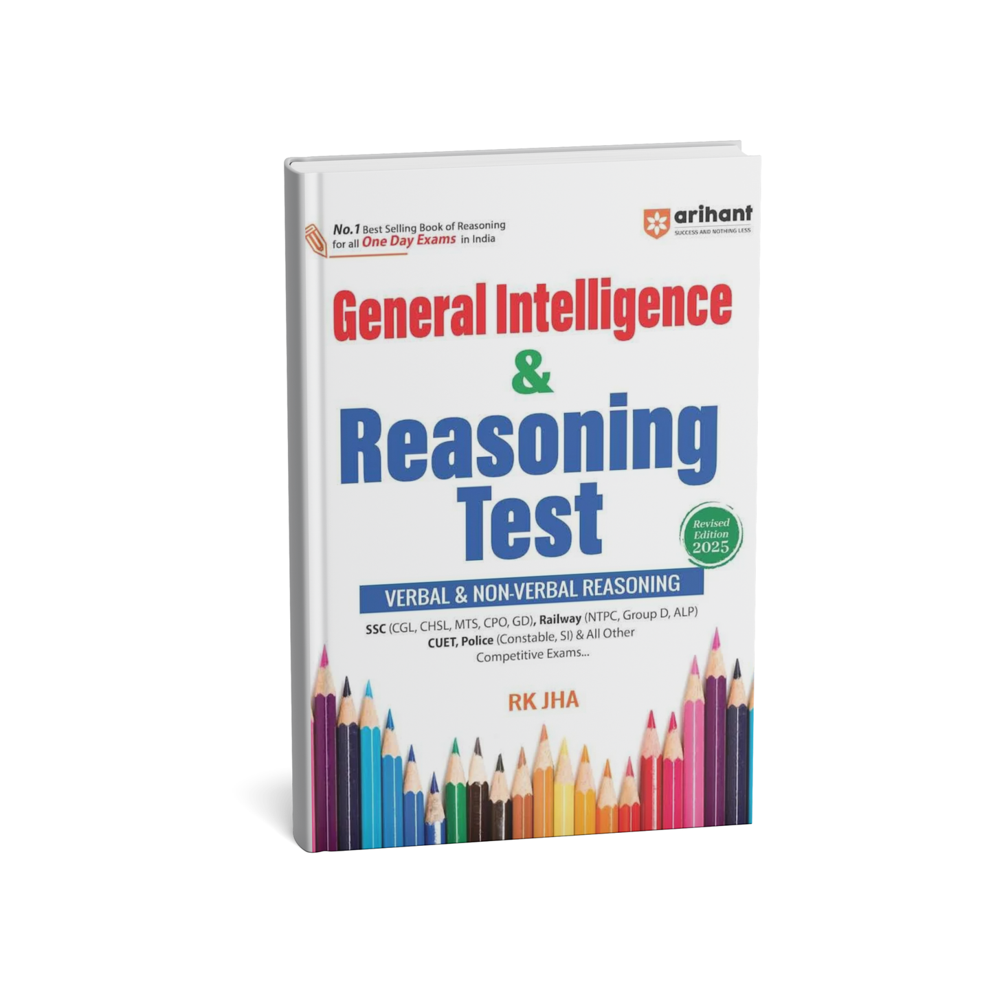 Arihant Publication – General Intelligence & Reasoning Test by R.K. Jha [English Medium]
