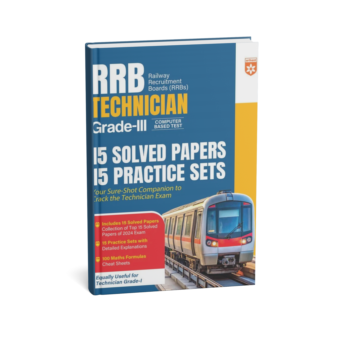 Arihant Publication RRB Technician Grade-3 – 15 Solved Papers [English]