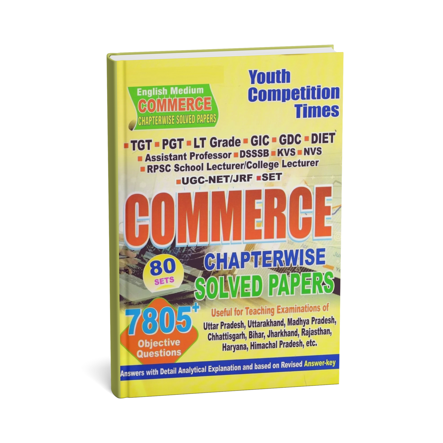Youth TGT PGT Commerce Chapterwise Solved Papers [EM]