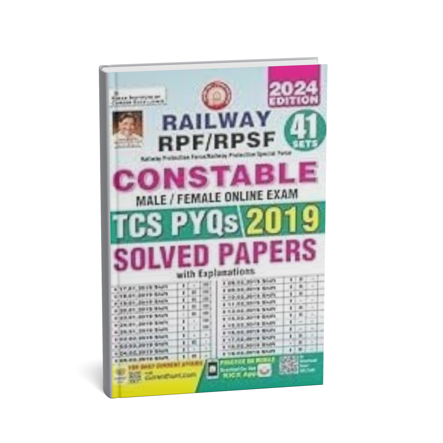 Kiran Publication RPF/RPSF Railway Constable Solved papers [ENGLISH]