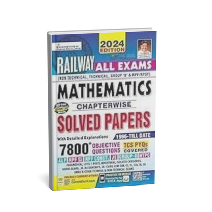 Kiran Railway All Exams Mathematics Solved Papers [English]