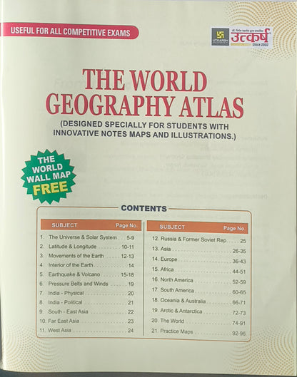 World Geography With Map By Utkarsh Classes