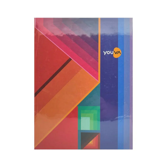 Youva Case Bound Notebook A5 Size (14.8cm x 21cm) – 192 Pages Single Line