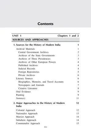 Spectrum Books - A Brief History of Modern India | Latest Edition | English Medium