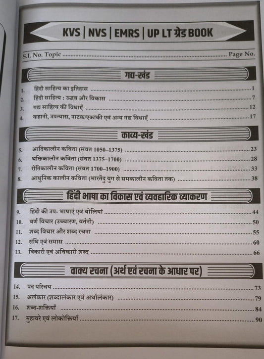 S. Chand Hindi (Subjective + Objective) Complete Guide for UP LT Grade Examination [Hindi Medium]