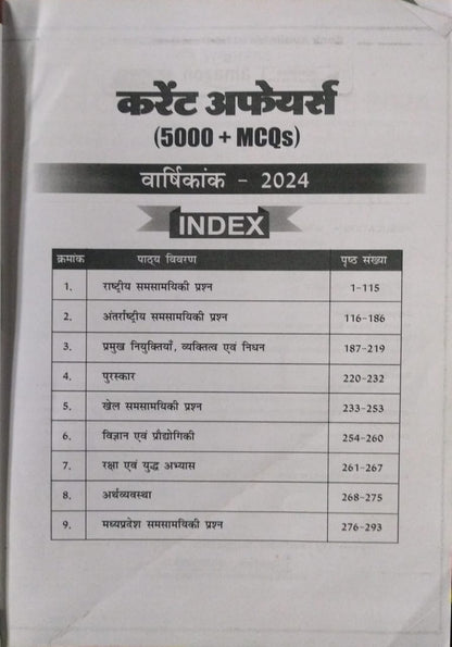 Winners Publication Current Affairs Varshikank 2024 [H]