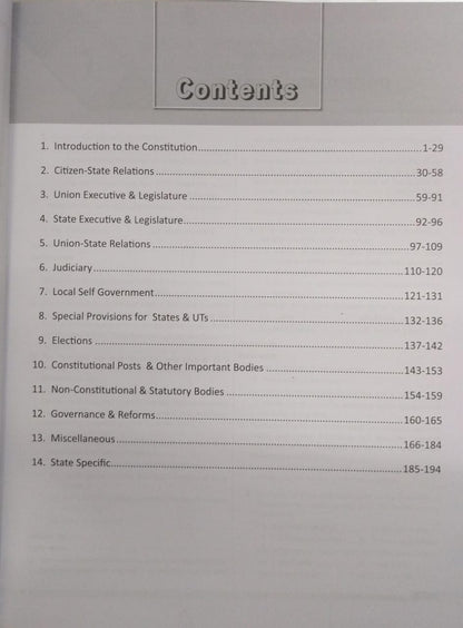 Drishti MPPSC Prelims Indian Constitution & Polity (PPS-2) – 1st Edition [English]