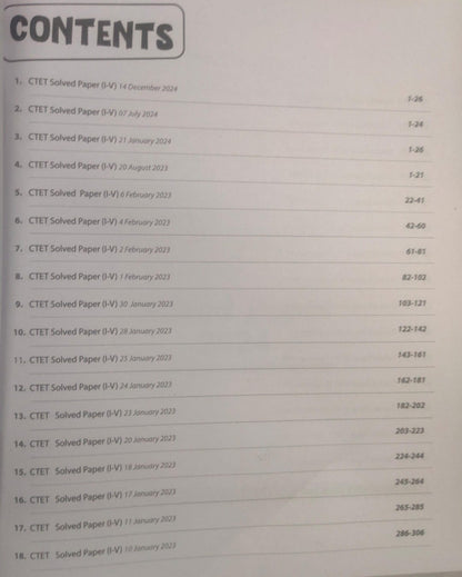 Arihant CTET Solved Paper 33 Sets Paper 1 [English]