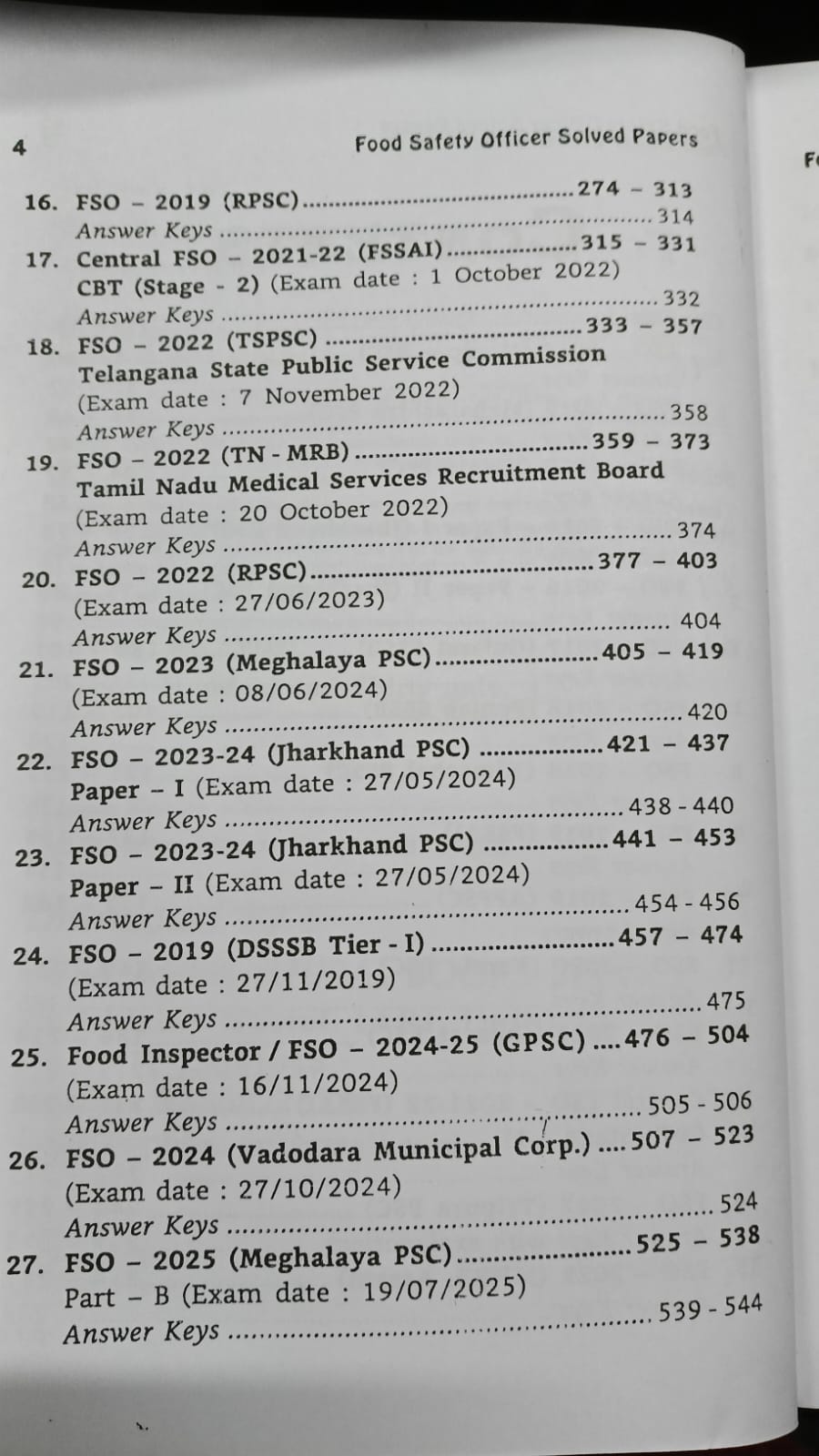 Career Books – Food Safety Officer | 7th Edition  |  English Medium