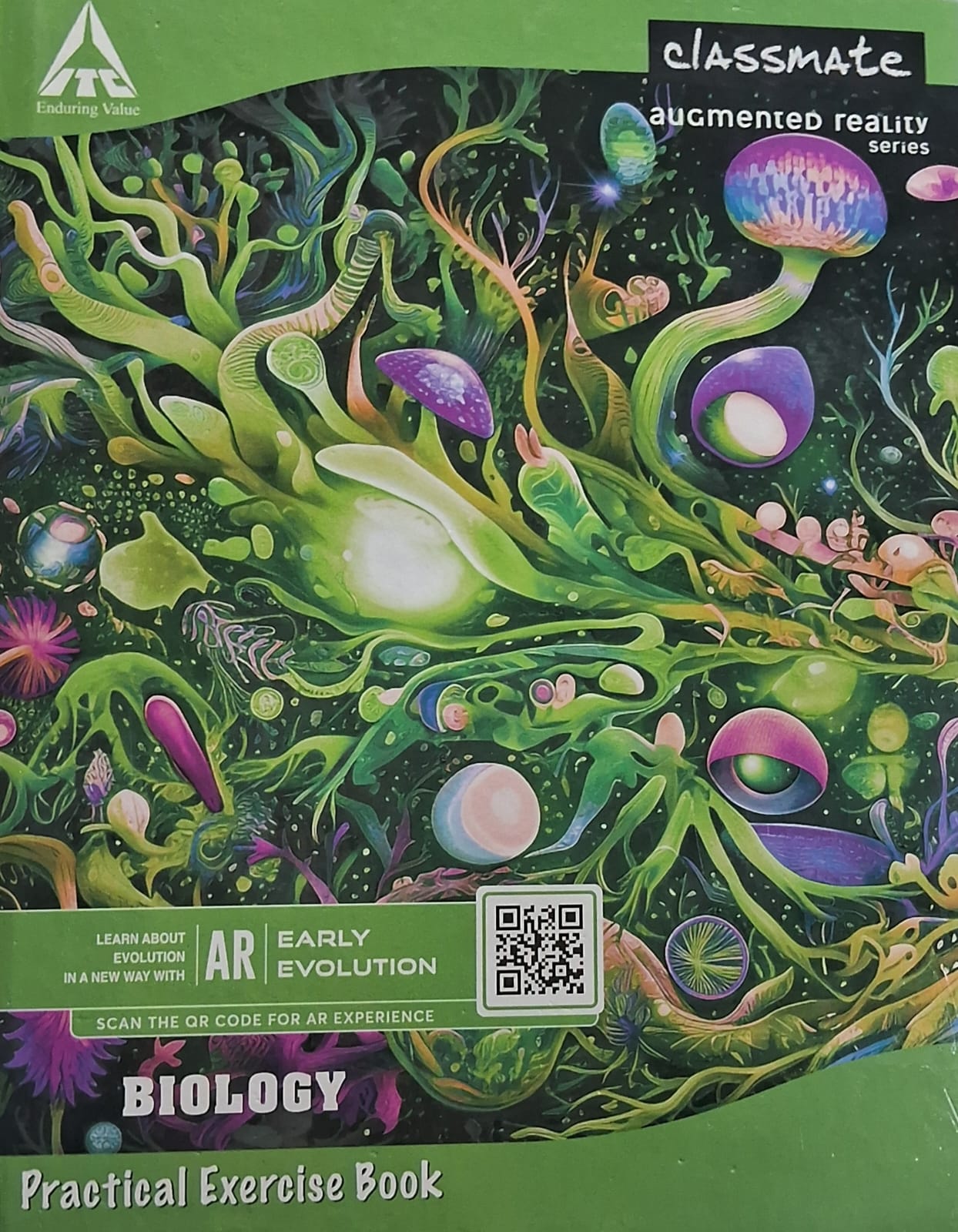 Classmate Biology Practical Notebook – 132 Pages, Single Line / Blank