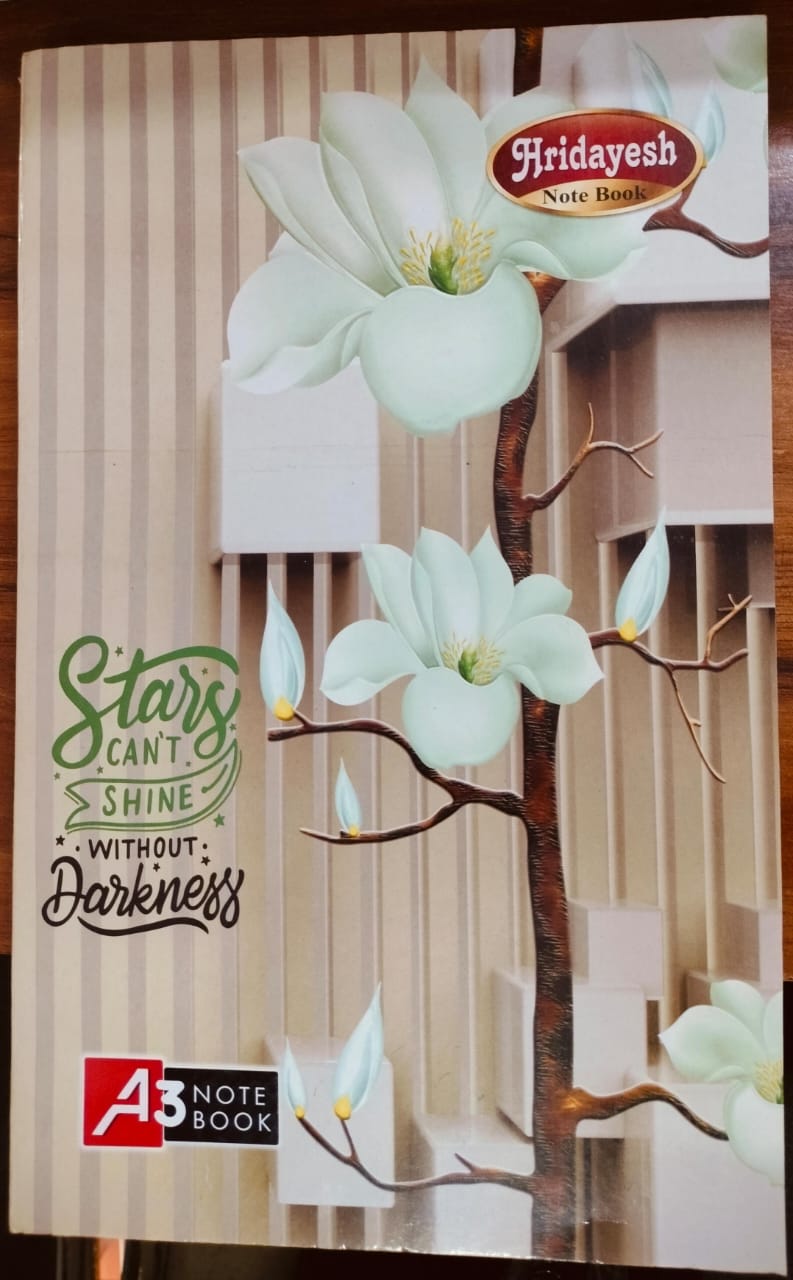 Hridayesh A3 Rough Notebook – 400 Pages