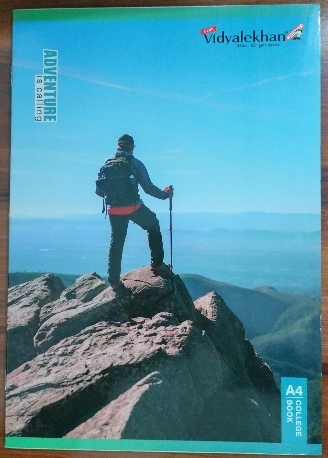 Gopi Vidyalekhan A4 Size Notebook (29.7 × 21 cm) – 76 Pages [Single Line]
