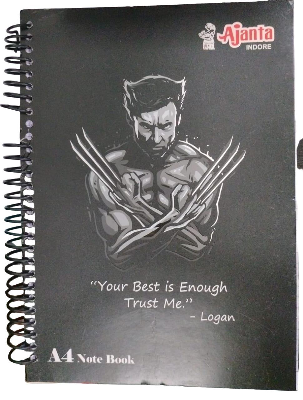 Ajanta Spiral Notebook (A4 Size, 100 Pages) Ruled