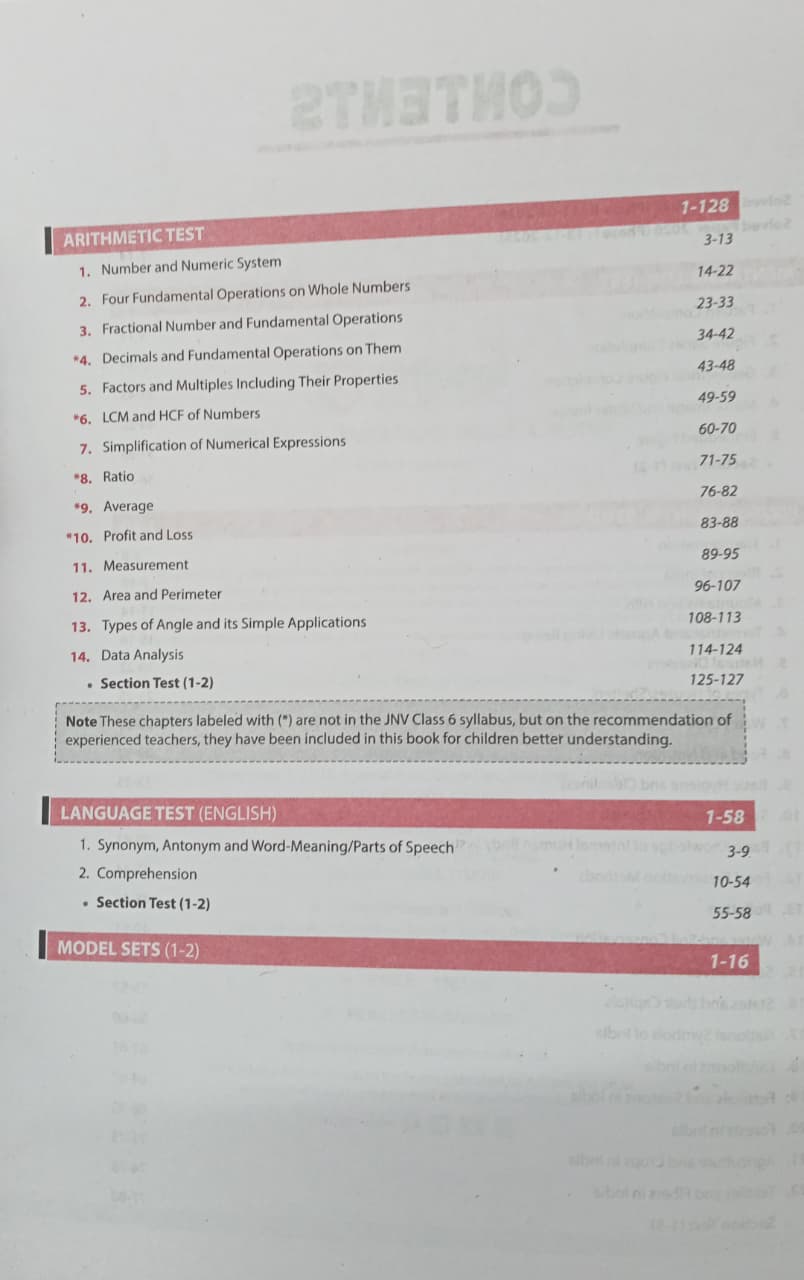 Arihant Jawahar Navodaya Vidyalaya Entrance Exam 2027 (English Medium)