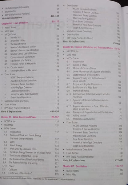 MTG Objective NCERT at Your Fingertips – Physics Class 11th & 12th | NEET/JEE 2026-2027 | (English Medium)