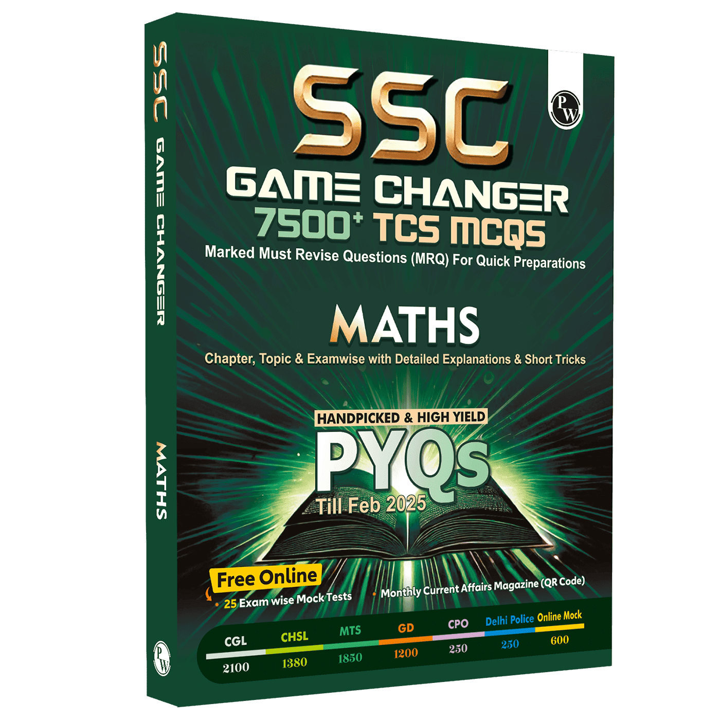Physics Wallah SSC Game Changer Maths PYQs [English]