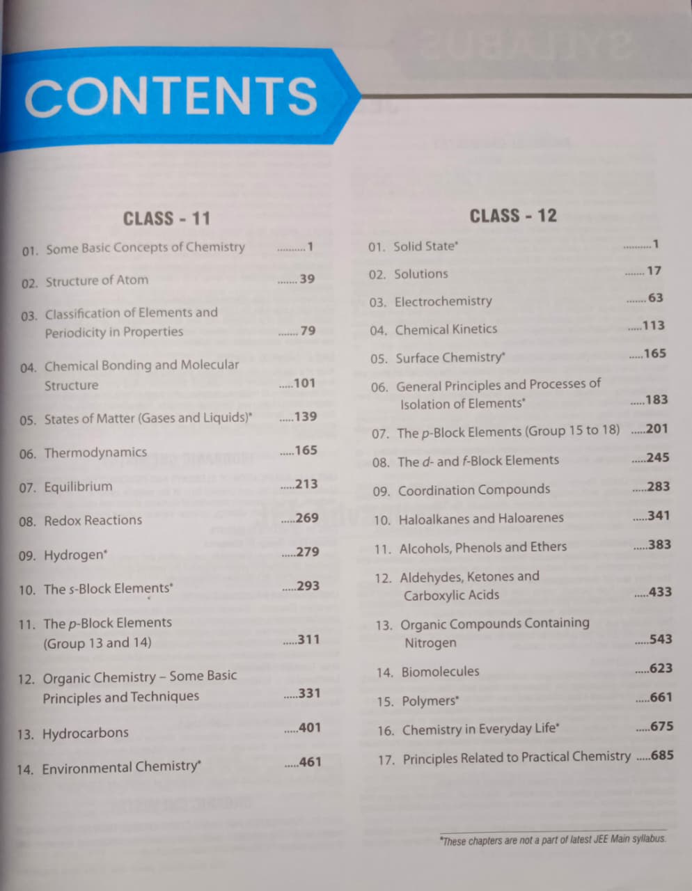 MTG 49+25 Years Chemistry JEE Main & JEE Advanced (Class 11-12) Chapterwise-Topicwise Previous Years Solved Papers (EnglishMedium)