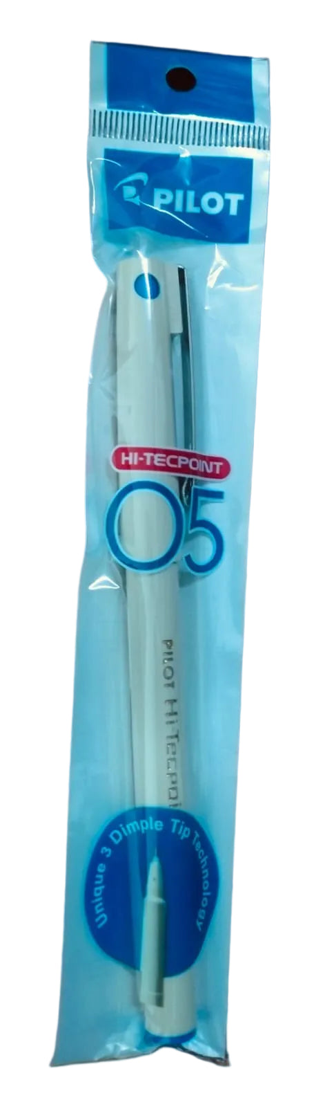 Pilot Hi-Tecpoint 05 Pen Blue – Fine Tip Liquid Ink Roller Pen