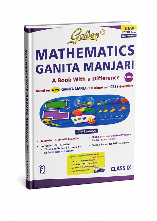 New Age Golden Mathematics (Ganita Manjari) Class 9 Part 1 Edition 2026 (English Medium)
