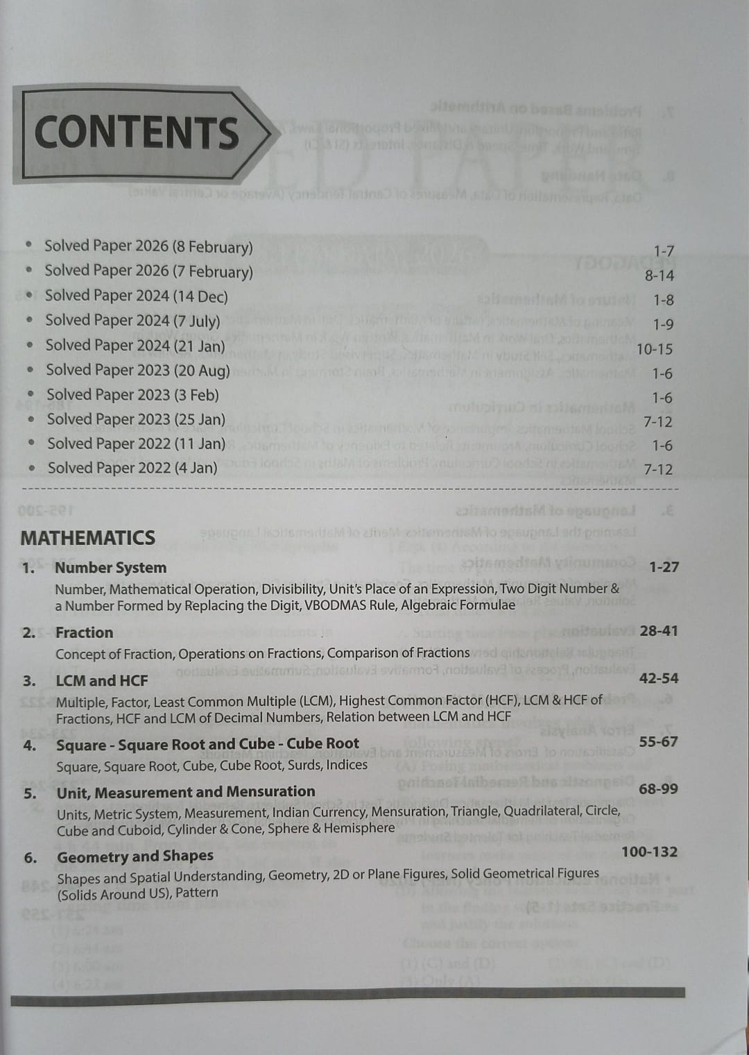 Arihant CTET & TETs Mathematics & Pedagogy (Class 1 to 5) Eititon 2026 (English Medium)