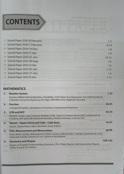 Arihant CTET & TETs Mathematics & Pedagogy (Class 1 to 5) Eititon 2026 (English Medium)