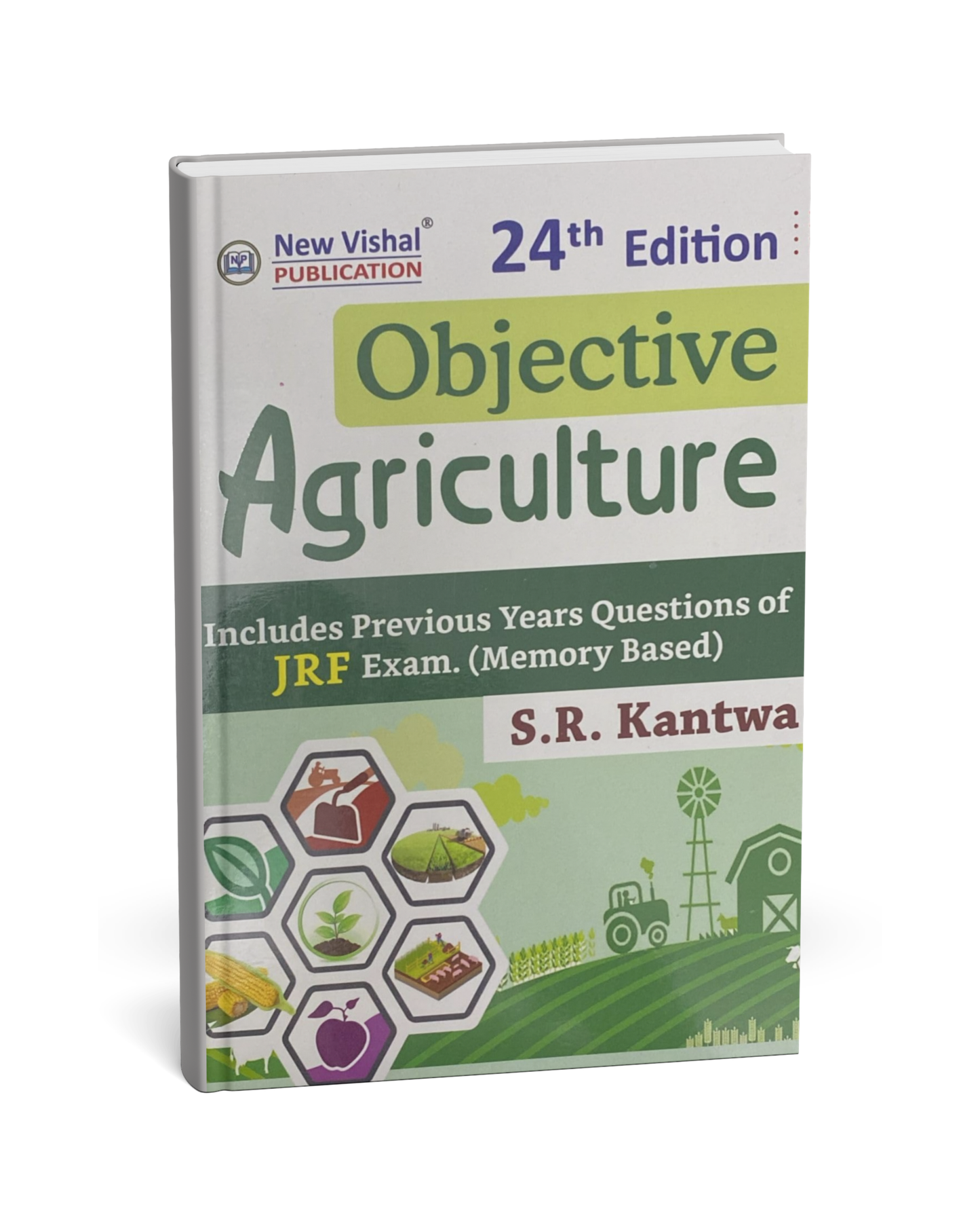New Vishal Publication Objective Agriculture (24th Edition) by S.R. Kantwa [English Medium]