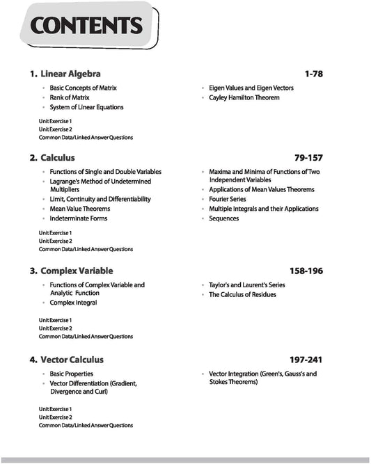 Arihant GATE Engineering Mathematics Chapterwise Previous Years' Solved Papers (2000–2026) By Abhinav Goel & Suraj Singh | (English Medium)